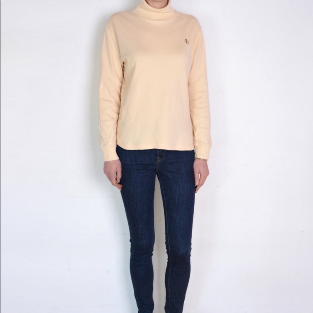 SOLD!! polo Creme Turtle Neck s